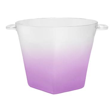 Imagem de Balde De Gelo Acrílico Roxo Degradê - 4250ml