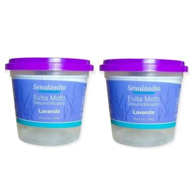 Imagem de 2 Desumidificador Ambiente Secar Antimofo Perfumado Casa Evita Mofo La