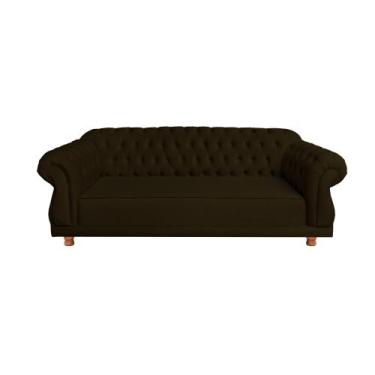Imagem de Sofá Chesterfield Capitone Elisabeth Suede 1,80cm - novo encanto, MARR