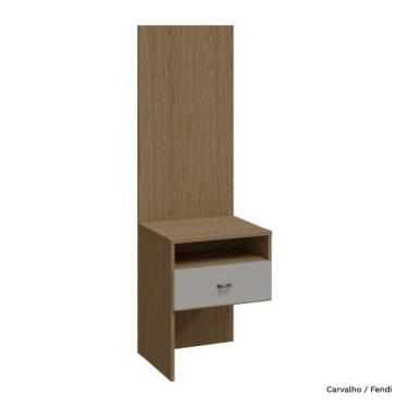 Imagem de Guarda Roupa Modulado Lateral em L Rimo Setiba - Móveis Rimo, Carvalho