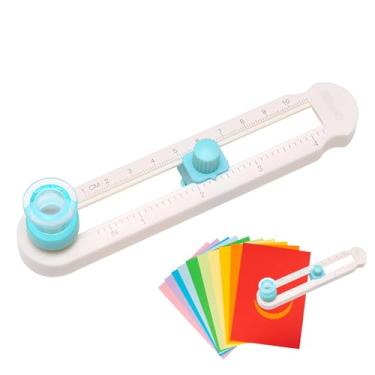 Imagem de 1 cortador de círculo, cortador de círculo para artesanato, cortador de papel circular, cortador de papel redondo, multiuso com protetor de lâmina inferior, fácil operação, corte suave