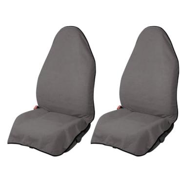 Imagem de Capa de assento frontal para carro — Material de toalha absorvente e à prova d'água, adequado para exercícios de academia, corrida, natação, praia e atividades de caminhada, serve para carros, SUVs