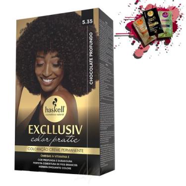 Imagem de Coloracao 5.35 Haskell Excllusiv Color Pratic Chocolate Profundo