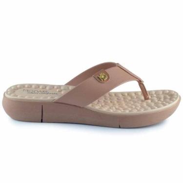 Imagem de Sandália Papete Modare Feminina TM 7142.106, 38, Bege