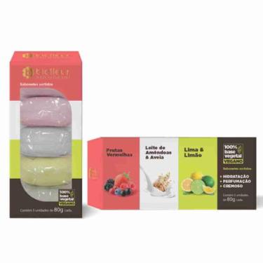 Imagem de Sab biofleur kit 80g c/5 sortido