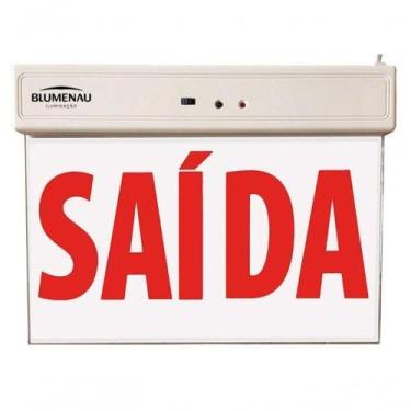 Imagem de Placa De Saída Led 1 Face 1W - Vermelha - Blumenau Iluminação