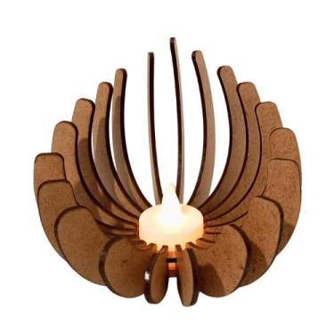 Imagem de Castiçal Concha Com Vela Eletrônica - LENOBRE