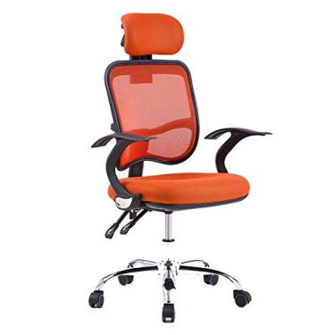 Imagem de Cadeiras de mesa de escritório em casa cadeira giratória cadeira de escritório ergonômica cadeira de escritório de malha de encosto alto cadeira de trabalho de computador com encosto de cabeça