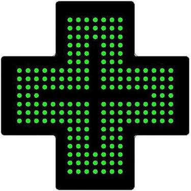 Imagem de Sinal De Dispensário Cross Led Dispensário Cross Led Sinal De Néon 3 Modo De Trabalho Sempre Ligado Piscando Geral Para Decoração Loja Coletiva Clínica Farmácia