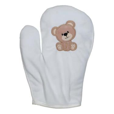 Imagem de Bolsa Termica Luva De Sementes Ervas Para Bebe Colica Gases Dor de Barriga