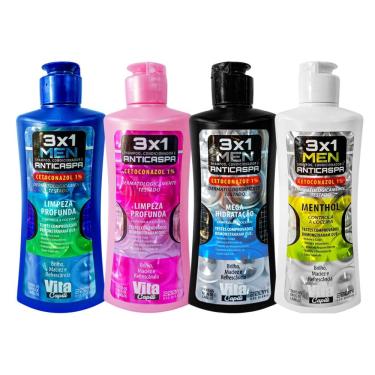 Imagem de Shampoo Anticaspa 3X1 Vita Capili 200Ml