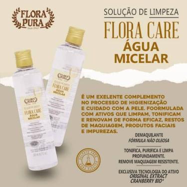Imagem de Água micelar flora care 200ml - FLORA PURA
