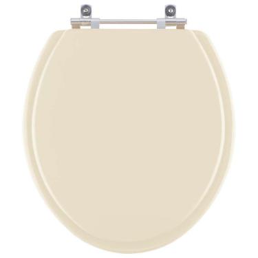 Imagem de Assento Sanitario Búzios Marfim (bege Claro) Para Vaso Hervy