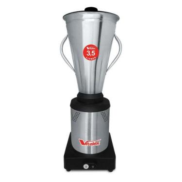 Imagem de Liquidificador Alta Rotação 3,5 Litros Vitalex, Prata, 220V
