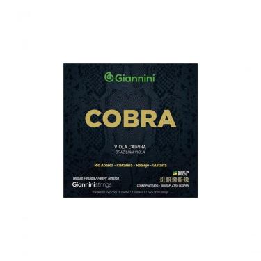 Imagem de Encordoamento Viola Aço Prateado Tensão Pesada Gesvp