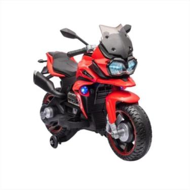 Imagem de Moto Infantil Elétrica Esportiva Luz Led Bateria 12V Bivolt - Bang Toy