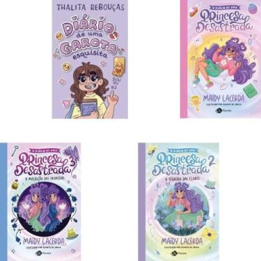 Imagem de Kit Diários: Garota Esquisita + Princesa Desastrada 1, 2 e 3 (4 Vol) -