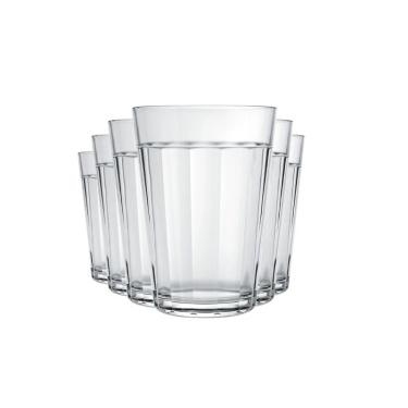 Imagem de Jogo 12 Copos Americanos Tradicional Nadir de Vidro 190 ml