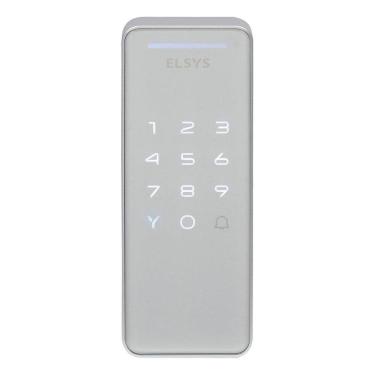 Imagem de Fechadura Digital Sobrepor Senha Prata - Elsys