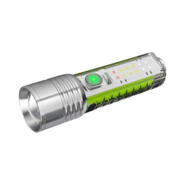 Imagem de Lanterna Mini LED Recarregável Com Chaveiro, Tocha Magnética De Emergê