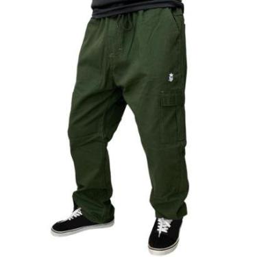 Imagem de Calça Reta CARGO VERDE Masculina Sarja The LEBRON J.-Masculino