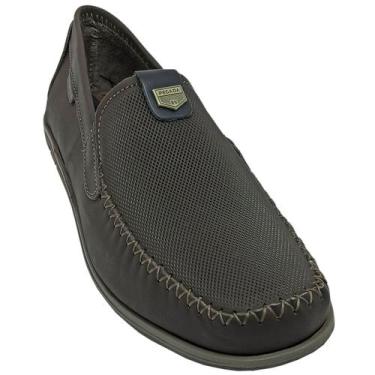 Imagem de Sapatilha Mocassim Pegada Masculino Feito Em Couro Casual, Cravo, Stre
