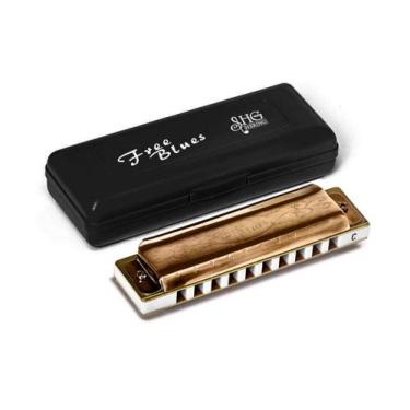 Imagem de Gaita hering free blues bronze bz 7020 c