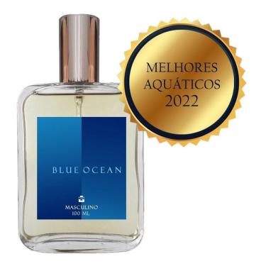 Imagem de Perfume Blue Ocean 100ml - Masculino Aquático Refrescante