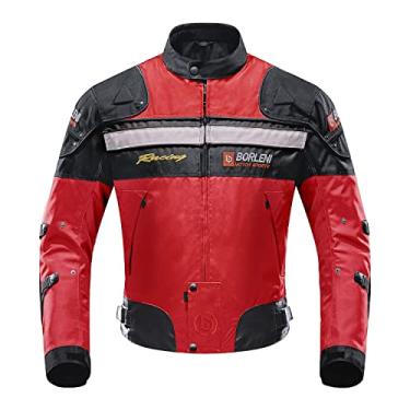 Imagem de Jaqueta de motocicleta jaqueta de motociclista à prova de vento para motocicleta equipamento de proteção total armadura outono inverno Moto Clothing XXL