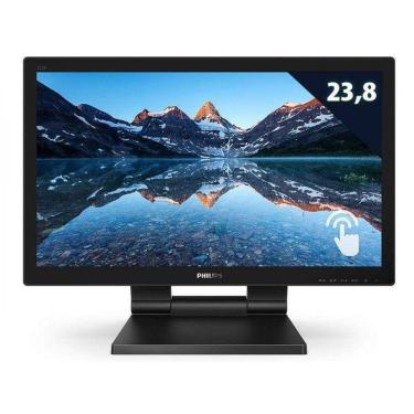 Imagem de Monitor Touch Multimidia Philips 23,8`` Full Hd Led Hdmi