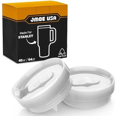 Imagem de Jmoe USA Tampa deslizante para copos Stanley Adventure Quencher H2.0 Flowstate com alça | À prova de vazamento e derramamento | Feito de BPA e materiais de grau alimentício | Seguro para lava-louças