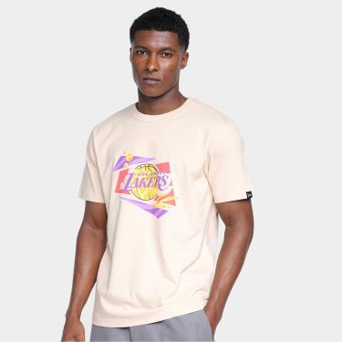 Imagem de Camiseta New Era Sport Art Los Angeles Lakers Masculina-Masculino