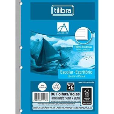 Imagem de Refil fichario 096 1/4 br tilibra