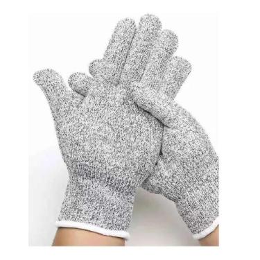 Imagem de Luva Açougueiro Proteção Laminas Anti Corte Fios Aço - Nao Informada