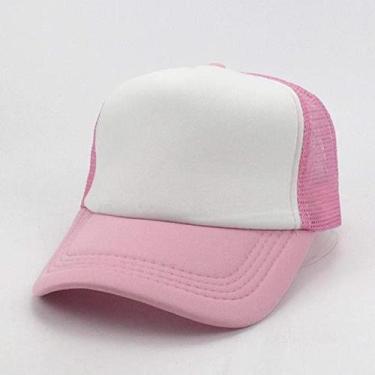 Imagem de Boné Trucker rosa claro para Sublimação 15 unidades - Mec