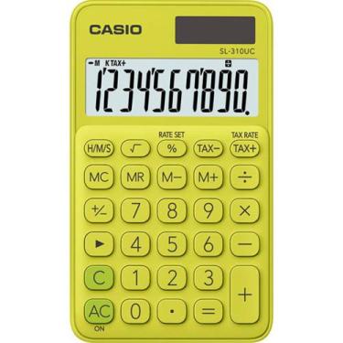 Imagem de Calculadora Compacta Casio SL-310UC-YG-N-DC - Amarelo