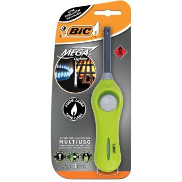 Imagem de Acendedor Multiuso Mega Lighter - Blister com 1 - BIC