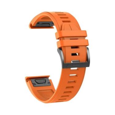 Imagem de Pulseira de Silicone QuickFit 22mm/26mm para Garmin Fenix 7X, 7 Pro So