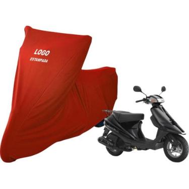 Imagem de Capa De Cobrir Moto Suzuki Address AG  Não Risca Pintura - Mz, Vermelh