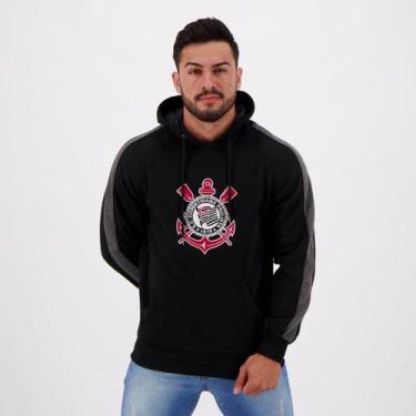 Imagem de Moletom Corinthians Embroidery Preto - Spr, P