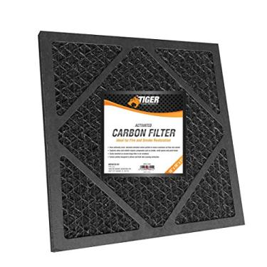 Imagem de Filtros de ar Tiger Tough MERV 8 Active Carbon 16 x 16 x 1 (pacote com 4) filtro HEPA 500