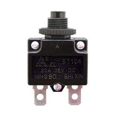 Imagem de Razor Interruptor de Reinicialização de 20 A para E100, E200, E300, Espark, Pocket Rocket, Ground Force, Ground Force Drifter E Mini Chopper (Disjuntor de Circuito Original de Fábrica de 20 A)