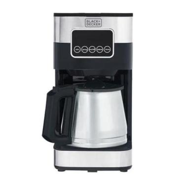 Imagem de Cafeteira elétrica programável gourmand gris cm350g-br 127v - BLACK+DE