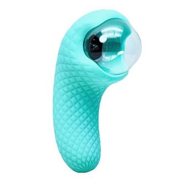 Imagem de Vibrador Feminino Estimulador de Clitóris e Ponto G em Silicone Recarr