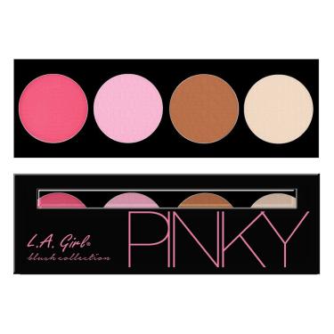 Imagem de Paleta de blush l. A. Girl Beauty Brick Pinky com 2 blush, bronzeador