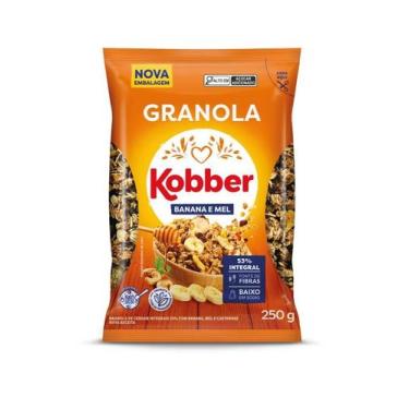 Imagem de Granola Kobber 250gr - Banana e Mel