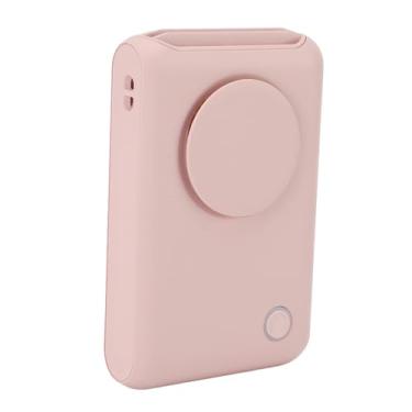 Imagem de Ventilador da Cintura Portátil Velocidade Ajustável USB Recarregável Pescoço Pendurado Ventilador de Mão para Atividades Ao Ar Livre (Rosa)