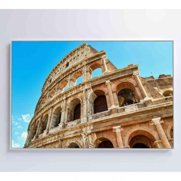 Imagem de Quadro Coliseu 60x40 Cm Adesivo Fotográfico