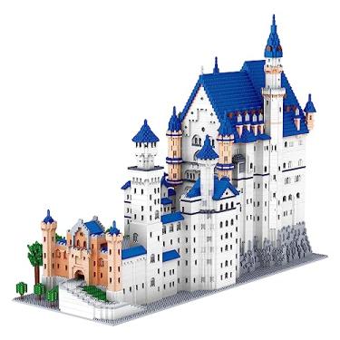 Imagem de Geniteen Architecture Neuschwanstein Castle Building Blocks Set, Famous World Architecture Model Building kit 11810 PCS Creative Collection Building Toys for Adults