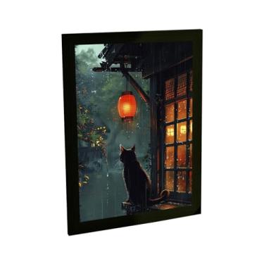 Imagem de Quadro Decorativo Anime Samurai Full Plate Games Cerejeira Decoração Poster Quarto Sala